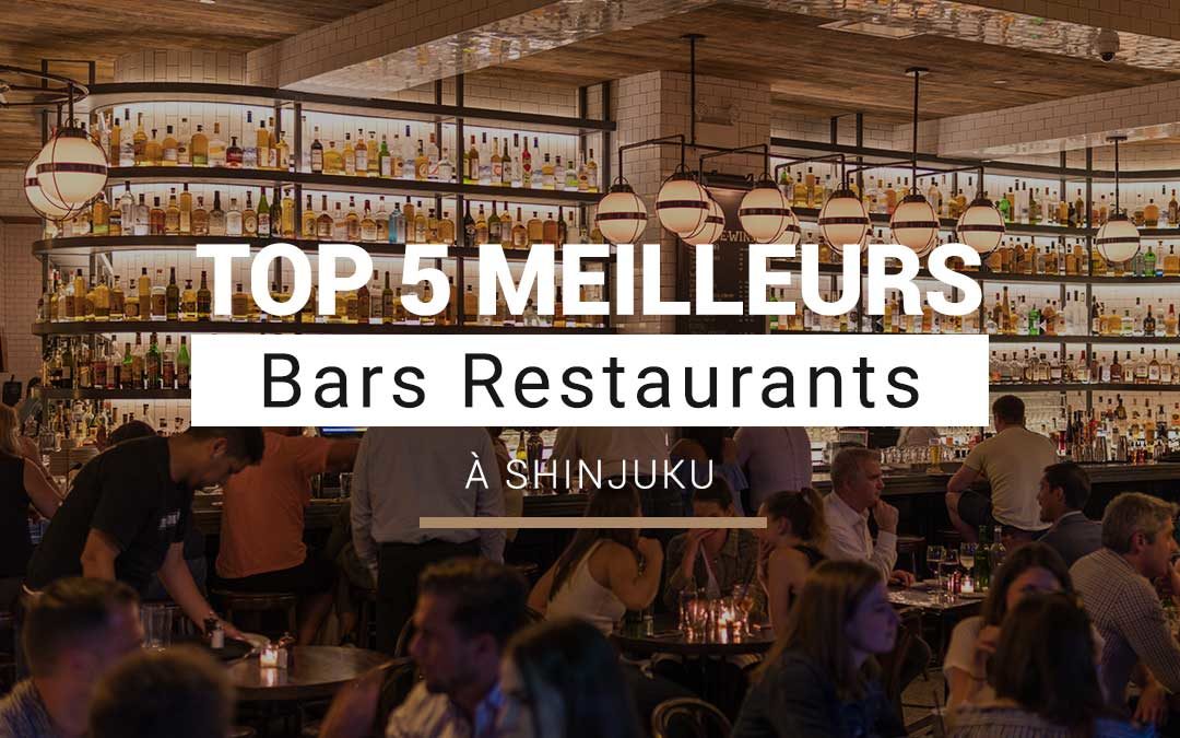 TOP 5 des meilleurs bars restaurants à Shinjuku