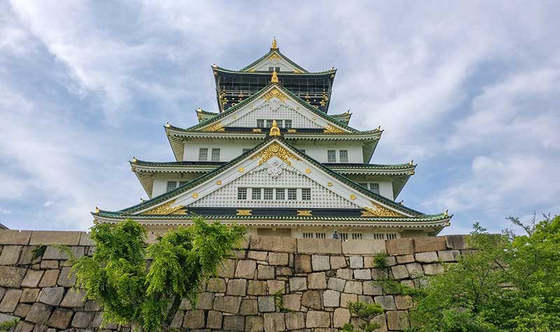 architecture du Château d'Osaka