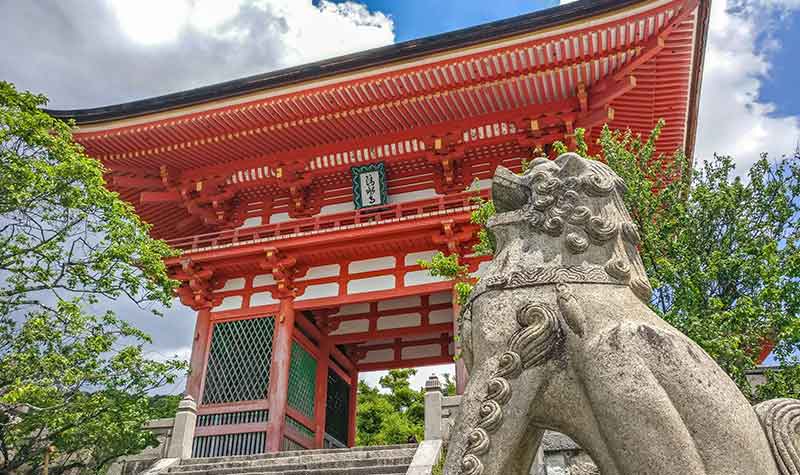 La Porte Nio-mon - Kiyomizu-dera à Kyoto