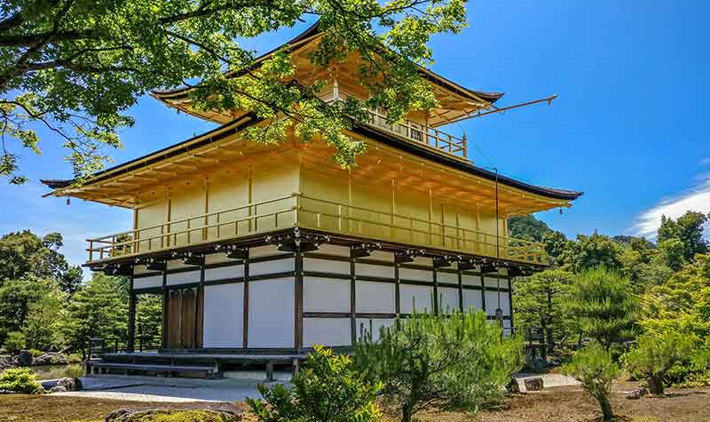 Temple Pavillon d'or - Temple Kinkaku-ji Kyoto
