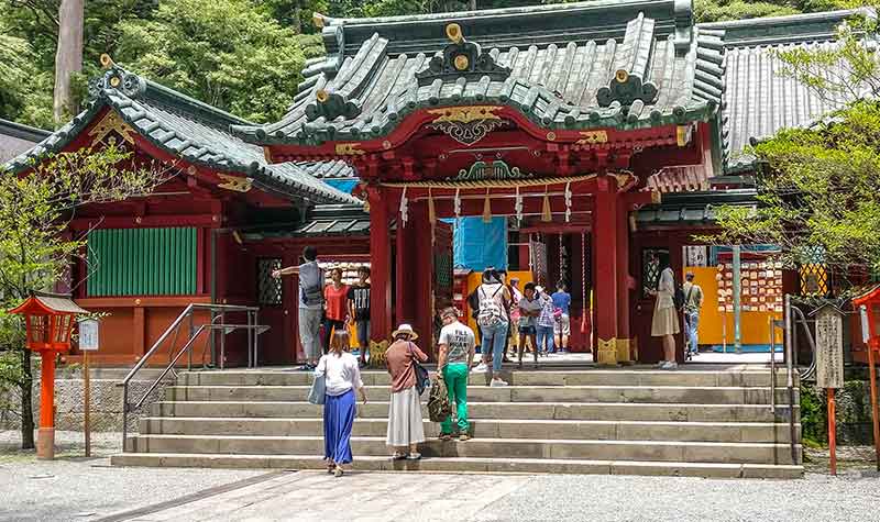 Entrée du sanctuaire Hakone-jinja
