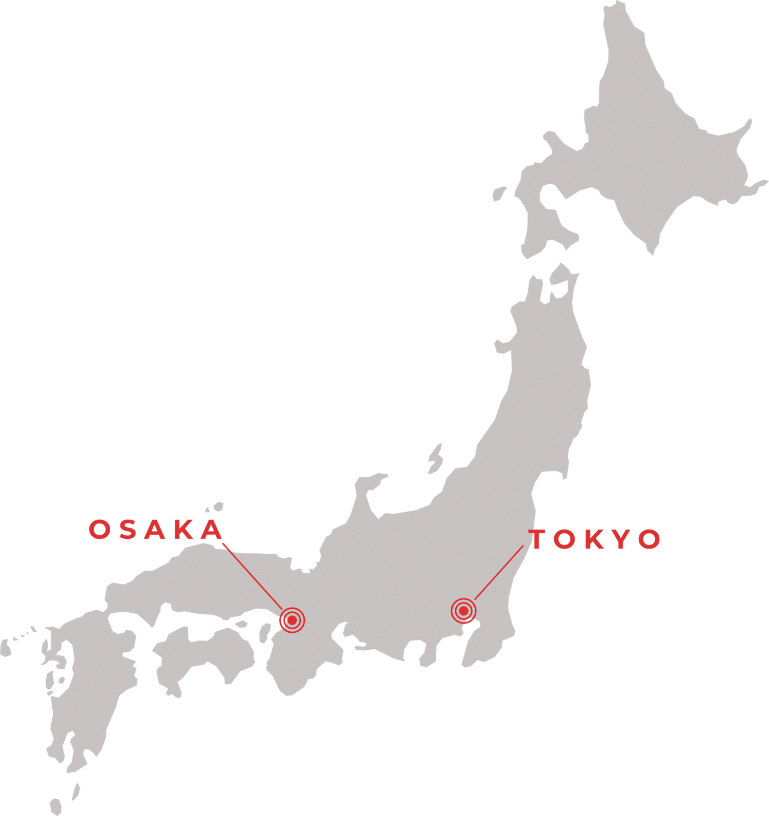 Carte du Japon