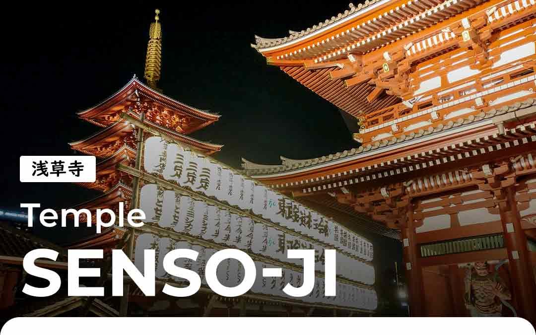 Senso-ji, le grand Temple d’Asakusa