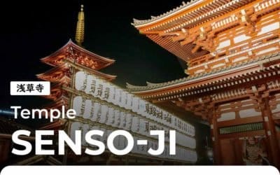 Le magnifique temple Senso-ji d’Asakusa à Tokyo