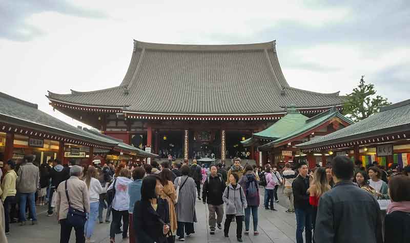 temple-sensoji-asakusa-jour Temple Senso-ji à Asakusa