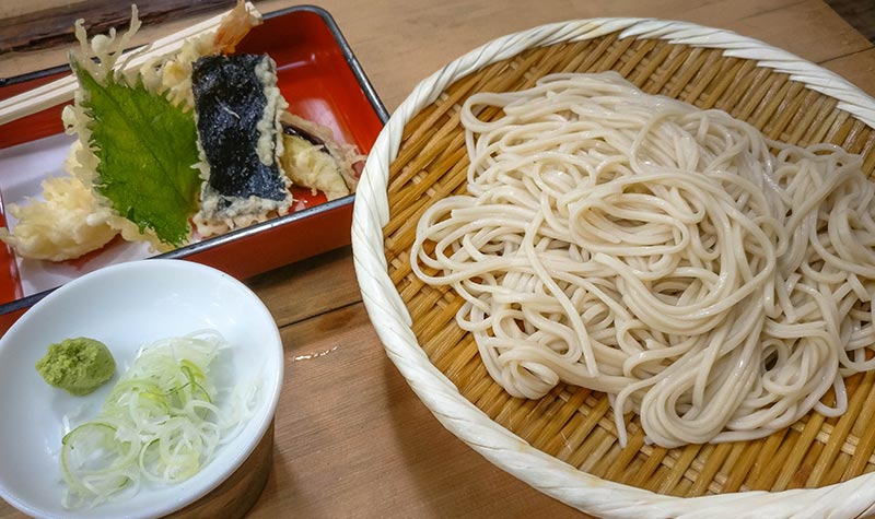 restaurant au temple Jindai-ji - soba