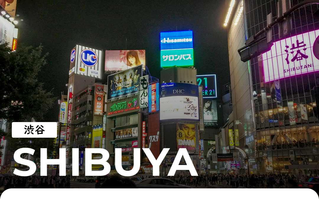 découvrir shibuya