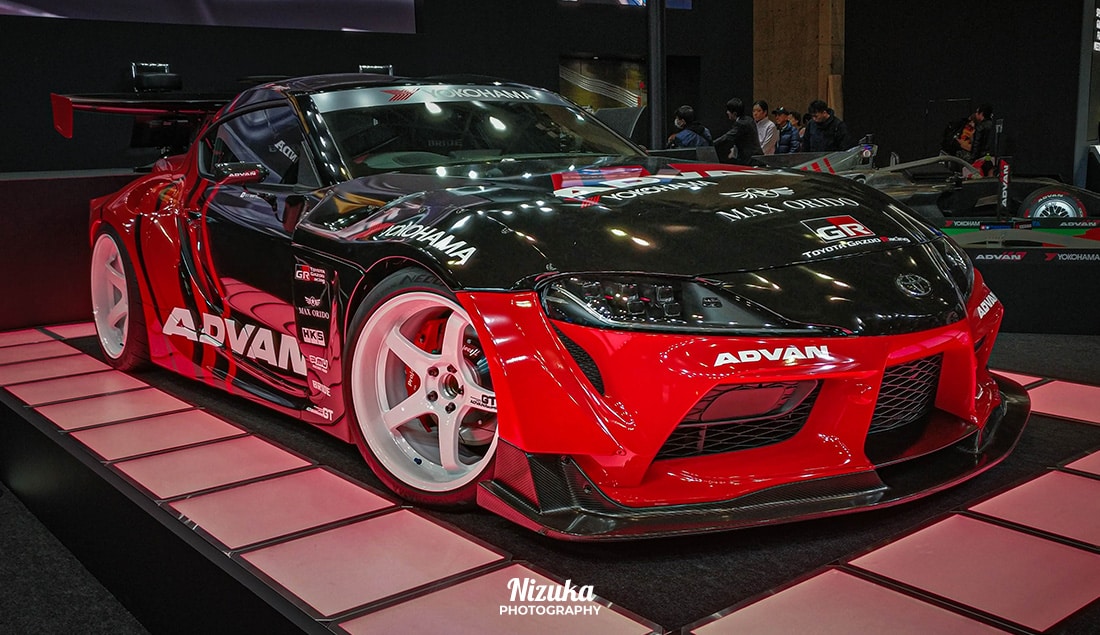 Guide Japon - Activité : salon auto Japon - Tokyo Auto Salon 2020 : Toyota Supra MK5 Advan