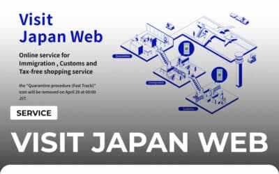 Visit Japan Web : le service en ligne pour l’immigration, les douanes et les achats hors taxes