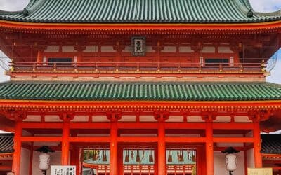 Heian-jingû : le sanctuaire au grand jardin à Kyoto