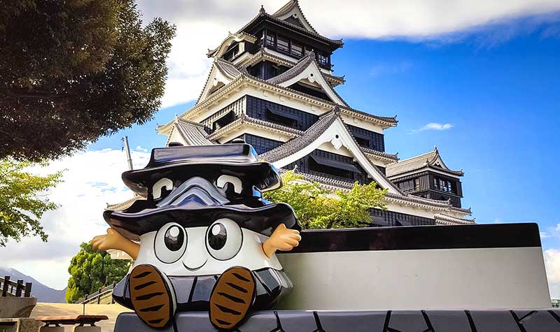 Château de Kumamoto - mascotte