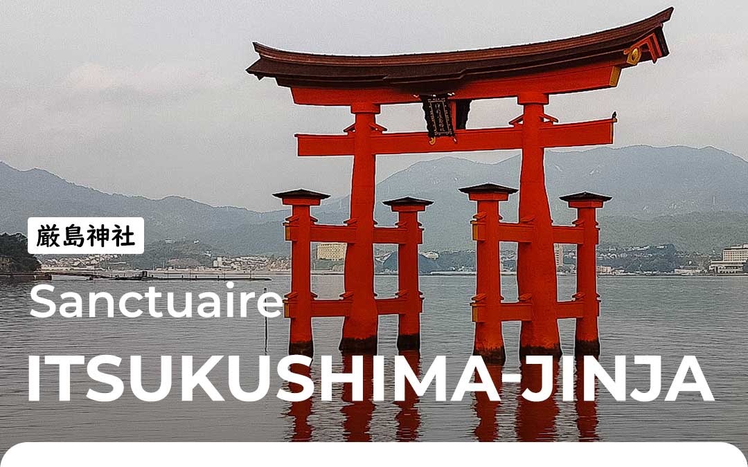 Itsukushima-jinja, le sanctuaire sur l’île de Miyajima à Hiroshima