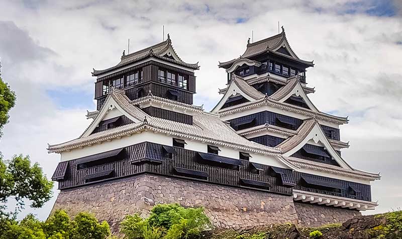 Sanctuaire Katô-jinja de Kumamoto - château de Kumamoto