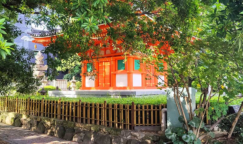 Guide du temple Tôchô-ji à Fukuoka - pagode