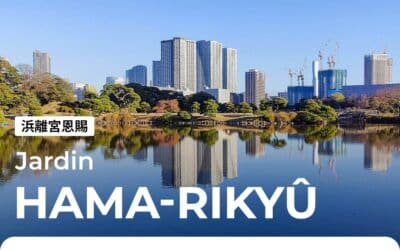Hama-Rikyû, le jardin historique des shoguns à Tokyo