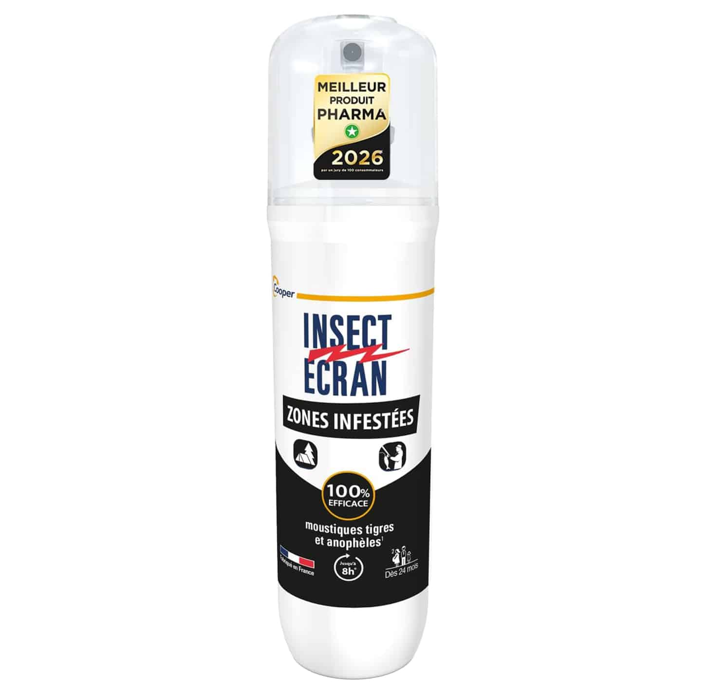 Accessoire de randonnée : spray anti-moustique